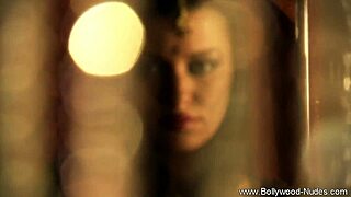 erotic brunette milf dancer teasing and stripping