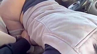 She sucked his cock while he admired her perfect ass, leading to a cumshot.