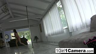 Sexy Busty Natasha Nice Enjoys Solo Time