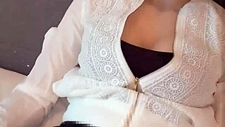 Watch this cute crossdresser in silent simulated sex.