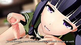 In Kancolle, the anime hentai features intense riding and cowgirl sex in 3d.