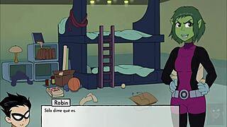 Kitten Cheats with Starfire in Hard Anal Action