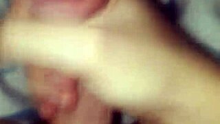 Intense Homemade Cumshot From Teen 18+ Amateur During Massage, Featuring Pornstar Cock Masturbation.