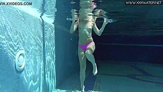 Jessica Lincoln Stuns as Hottest Underwater Russian Brunette