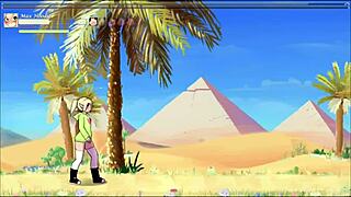 Max the elf gets fucked by big cocks in crossdressing game