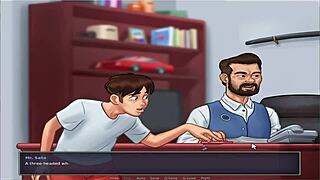 Check out this busty scene in Summer Time Saga UNC part 7