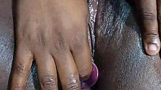Enjoying anal pleasure with big tits and ebony skin