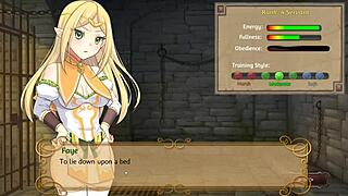 Training Faye in Elven Conquest episode 4 with 3D anime style.