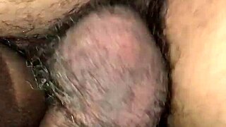 Have you ever wondered about a black pussy getting a deep creampie like this?