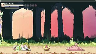 Max the elf gets fucked by big cocks in crossdressing game