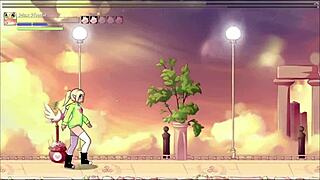 Max the elf gets fucked by big cocks in crossdressing game