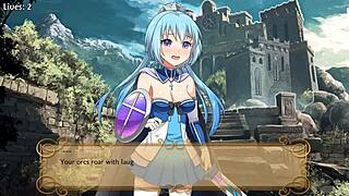 Training Faye in Elven Conquest episode 4 with 3D anime style.