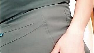 Hey, check out this real homemade interracial porn where the brunette dances naked for the boss and her nurse friend does the same!