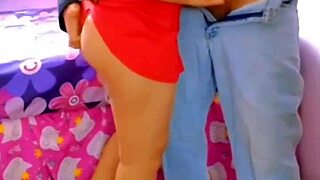 Cogiendo A Mi Esposa Con Vestido Rojo Pero Nos Observa Y Quiere Verga Tambien Me Chingo A Las Dos Real Casero