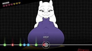 Toriel Gets Banged By Big Cocks In Group Action