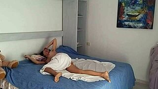 Early Morning Balcony Flash Without Panties At Home Patio