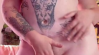 Sensual milf teases with erotic dance and slick lotion play.