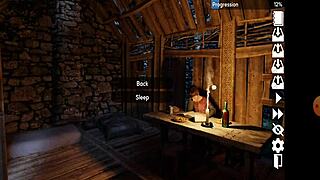 Corruption town update features Agnes with big tits and ass in hentai game