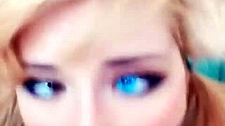 Lovely Redhead Gives Deep Blowjob and Fingers Pussy in Lingerie POV