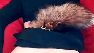 Lovely Redhead Gives Deep Blowjob and Fingers Pussy in Lingerie POV