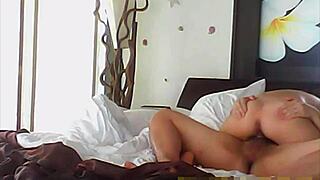 My wife is riding my ass passionately in our bedroom tonight.