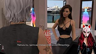 Steps Of Debauchery: Buying A Dress At The Shop