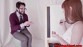 smalltits beauty assfucked on the floor