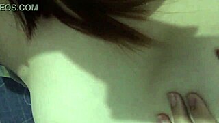 my horny filipina girlfriend masturbates in the rain