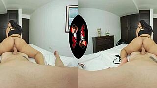 Can You Handle This Cute Latina Teen's Big Ass In Bedroom Vr Sex?