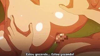 hentai anime milf prostitute with big tits and ass gets blowjob in high definition