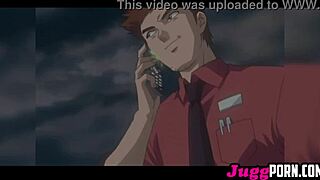 Erotic speed perverted manager interacts with sexy workers in uncensored hentai episode 03.