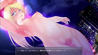 play girl 6 gets exposed in part 5 of the hentai anime game.