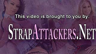 Babe Is Fucking This Dude's Ass With A Strapon So Hard 😏