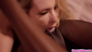 Dyke babe casually facesits her ebony best friend.