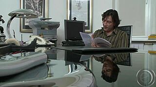 antinia la rouge receives facial cumshot after blowjob