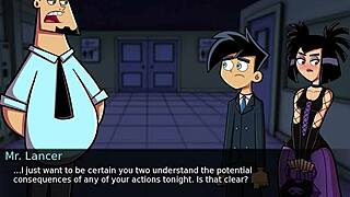 Intense Handjob Date With Hot Goth Amity Park