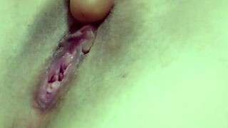 sexy hot milf fingers herself with dildo on webcam