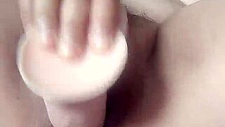 pornstar poosoo fucks with dildo again