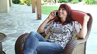 I watch redhead suck cock like a pro