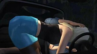 michael from gta 5 picks up a hooker for some fun sex