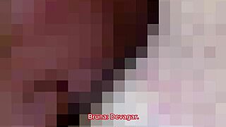 Brazilian Bruna Silva hotwife gives ass to husband, insulting cuckold with subtitles