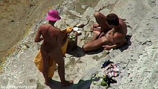 yo, wanna watch this beach couple banging again?