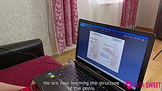 Hot Girl's First Dick Suck Ends in Surprise Facial Cumshot by Nata Sweet