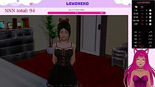 Vtuber lewdneko plays harem hotel part 11