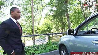 Busty Dark-Haired Slut Receives Intense Facial Cumshot