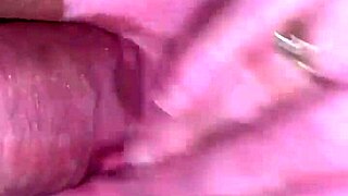 She gets naked, rides his cock, and cums hard while he fucks her pussy passionately.