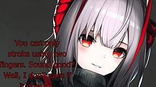 Enjoy this hentai anime with jerk off instructions.