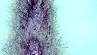 pussy masturbation leads to intense cumshot orgasm