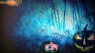 when you give a demon head in halloween costume roleplay