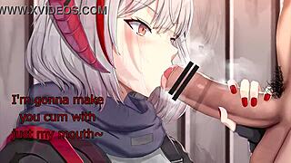 Enjoy this hentai anime with jerk off instructions.